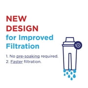 Great Value Water Filters, Fits Great Value & Brita Pitchers, Replacement 3 Pack