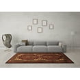 thumbnail image 3 of Ahgly Company Indoor Rectangle Persian Brown Traditional Area Rugs, 5' x 8', 3 of 4