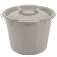 thumbnail image 1 of Portable Chamber Pot Convenient Urinal Pot Elderly Plastic Spittoon With Lid, 1 of 8