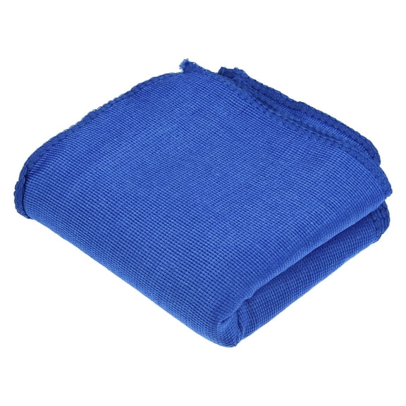 Motoforti Soft Absorbent Vehicle Care Car Cleaning Towels 10"x10" Microfiber Blue 10pcs