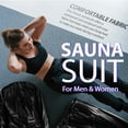 Sauna Suit for Men Women Sweat Sauna Jacket Weight Loss Workout Shirt
