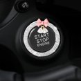 thumbnail image 5 of vlrwzc Car Bling Rhinestone Engine Start Ring Decals, 2pcs Car Push Start Button Cover Sticker, Sparkling Car Interior Accessories for Women, 5 of 7