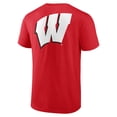 thumbnail image 3 of Men's Red Wisconsin Badgers Heritage Arch T-Shirt, 3 of 3