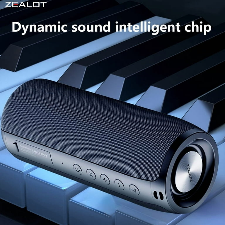 ZEALOT S51 20W wireless speaker, portable dual-speaker subwoofer