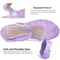 thumbnail image 4 of Ecetana Girls Jelly Sandals Princess Costumes Flats Shoes Cosplay Birthday Party Dress Up Shoes for Kids Toddler, 4 of 7