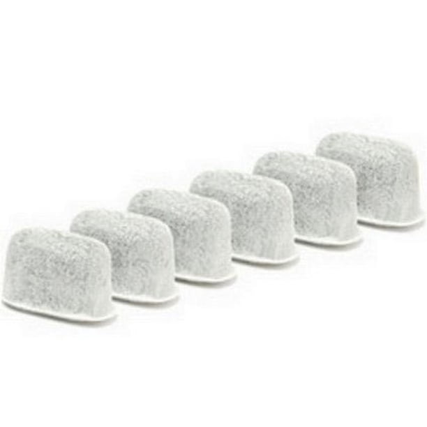 Filtros de agua de carbón de reemplazo de Nispira 6 paquetes para cafeteras Keurig 2.0 Nispira KER6