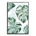 thumbnail image 1 of Lienzo de hoja de tortuga tropical, pintura al óleo impresa, póster al óleo, dibujo de imagen para la pared de la oficina en casa Speravity JJ15268-01, 1 of 6