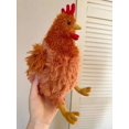 thumbnail image 4 of Simulación de dibujos animados Jeycat gallina muñeco de gallo de peluche CeileChckn juguete de regalo creativo de felpa para niños, 4 of 5