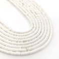 thumbnail image 1 of Cuentas redondas planas de arcilla polimérica para mujer, abalorios espaciadores sueltos para la fabricación de joyas, manualidades de costura, pulsera, collar y pendientes, 6mm, 350 unidades, 1 of 4