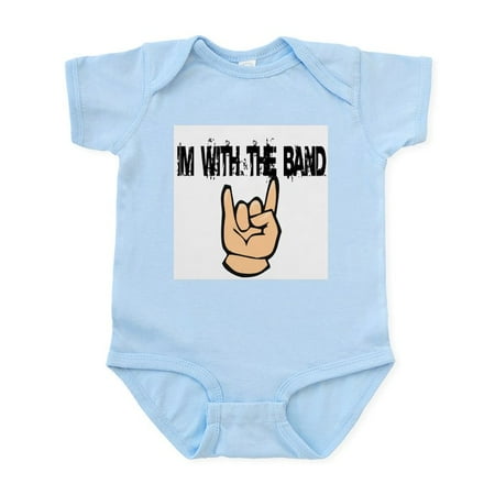 

CafePress - I m With The Band Infant Bodysuit - Baby Light Bodysuit Size Newborn - 24 Months