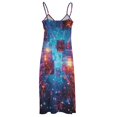 thumbnail image 5 of Abstract 3D Futuristic Geometric Plaid Design Sleeveless Dress Woman Fashion Long Dresses Women's Summer Suit Dress 2025, 5 of 7