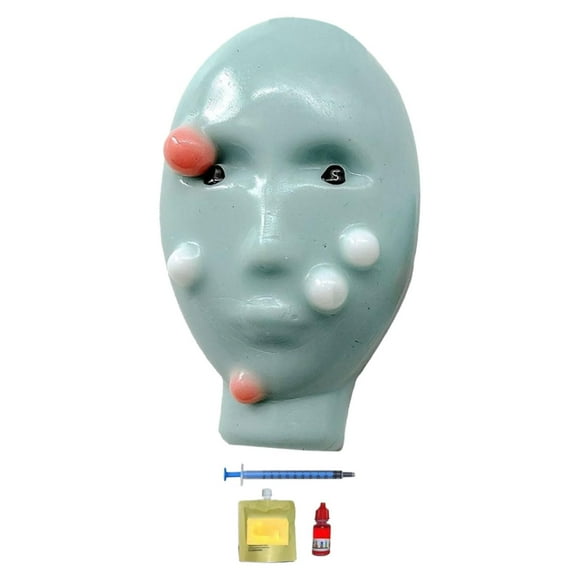Alien Pimple Popper Fidget Toy – Reusable & Self-Filling Stress Relief Gadget with Acne Filler Tools – Funny Novelty Gift for Relaxation & Anxiety Relief