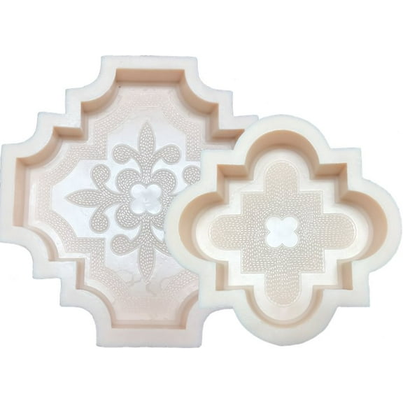 Paver Molds PS 7119/SR Set of 2 Molds. Stepping Stone Mold