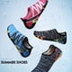 thumbnail image 3 of Jumpingount 1 par de zapatos transpirables para playa, buceo, surf, secado rápido, cómodos zapatos deportivos, calzado antideslizante para Accesorios de calzado Gris oscuro, 3 of 6
