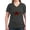 Charcoal, variant on CafePress - Red Roses Women's V Neck Dark T Shirt - Women's V-Neck Dark T-Shirt