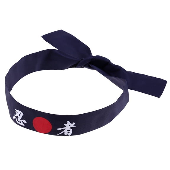 MIPCASE headbands for karate Dark Blue Cotton 1Pcs