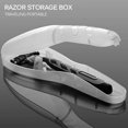 thumbnail image 5 of Étui de Protection pour Rasoir de Voyage Portable pour Système de Rasoir Manuel Boîte de Rangement Étanche pour Rasoir de Voyage, 2 Pcs, 5 of 5