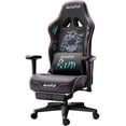 thumbnail image 1 of AutoFull C3 Gaming Chair, Ergonomic Wingless Cushion Computer Chair,PU Leather Racing Style Office Chair with Lumbar Support Pillow and Footrest,Black, 1 of 4