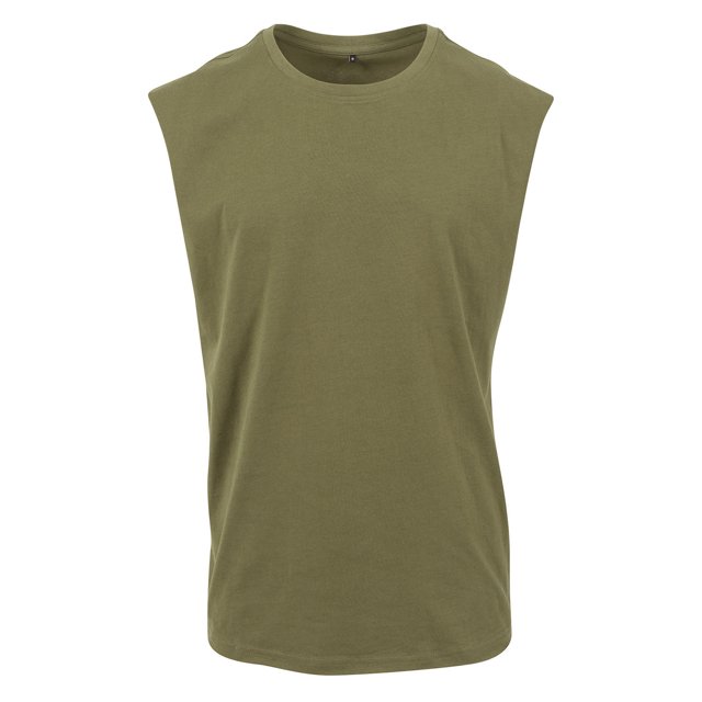 New Morning Studios Mens Plain Sleeveless T-Shirt