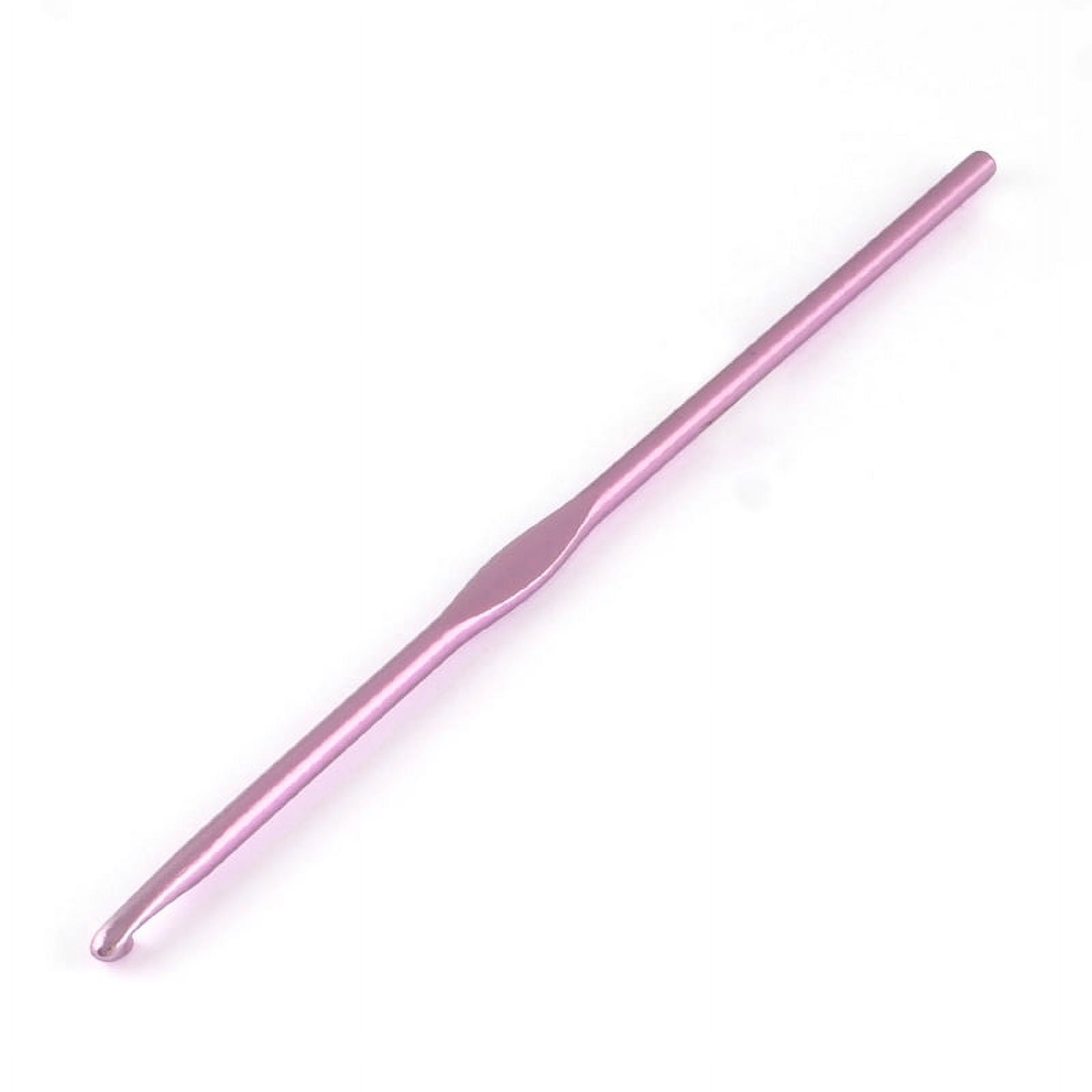100pcs Random Single color Aluminum Crochet Hooks Single color per bag Pin: 3.5mm 148x3mm
