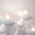 thumbnail image 7 of Alora Lighting WV328611AW Cadence 6 Light 14" Tall Wall Sconce - Off White, 7 of 7