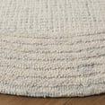 thumbnail image 3 of SAFAVIEH Ebony Janie Bordered Area Rug, Denim/Gray, 6' x 6' Round, 3 of 7