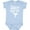 AE-Light Blue, variant on Martial Arts Future Black Belt Karate Boys or Girls Baby Bodysuit