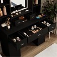 thumbnail image 3 of Dressing Table With Cool White Mode For Bedroom Use 2 Hidden Shelves And Drawers, 3 of 6