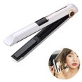 thumbnail image 2 of Plancha de pelo de pieza, plancha plana profesional para alisar rizos, alisador y rizador de pelo inalámbrico de viaje recargable, antiencrespamiento, temperatura ajustable, calor instantáneo Ormromra 222117-1, 2 of 3