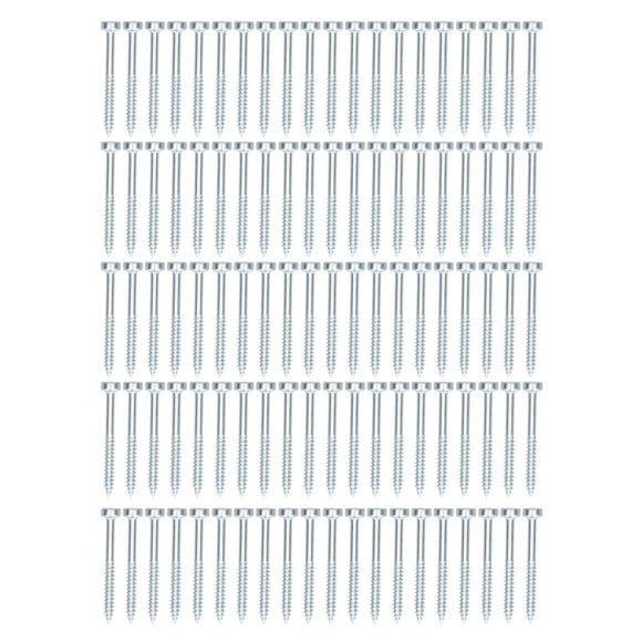 Wood Screws,100Pcs Fine Thread Screws Steel Supplement Fine Thread Screws Innovative Solution