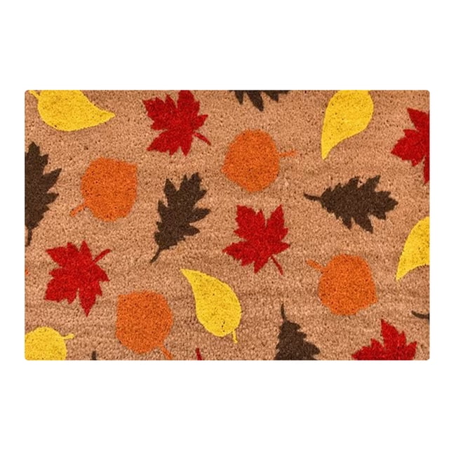 TIELUTT Thanksgiving Home Autumn Front Door Door Mat Carpet Floor Mat Decoration Fuzzy Abstract Area Rug 8 X 5 Rug Carpet Rugs for Living Room Oversized Blanket Knit Throw Blanket