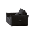 thumbnail image 3 of 35.2" Teddy Fabric Sofa, Modern Lounge Chair for Apartment, Office, Living Room and Bedroom (Black), 3 of 11