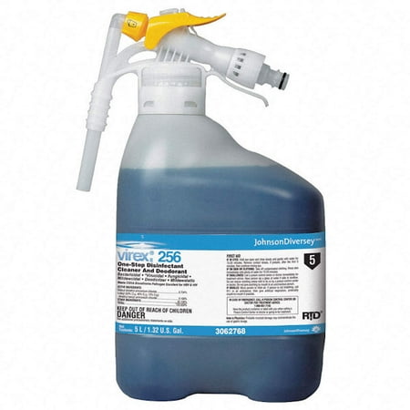 Virex II 256 One-Step Disinfectant Cleaner & Deodorant 1.32 Gal Hose End