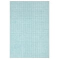 thumbnail image 2 of Aoile 4' x 6' Washable Area Rug, Modern Plaid Rug, Soft Faux Wool Rug Non-slip Low Pile Accent Small Rug for Bathroom Bedroom Kitchen Laundry, Mint, 2 of 7