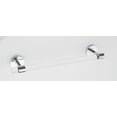thumbnail image 3 of Alno A7220-24-PC Contemporary Acrylic 24" Wide Clear Bathroom Towel Bar - Chrome, 3 of 6