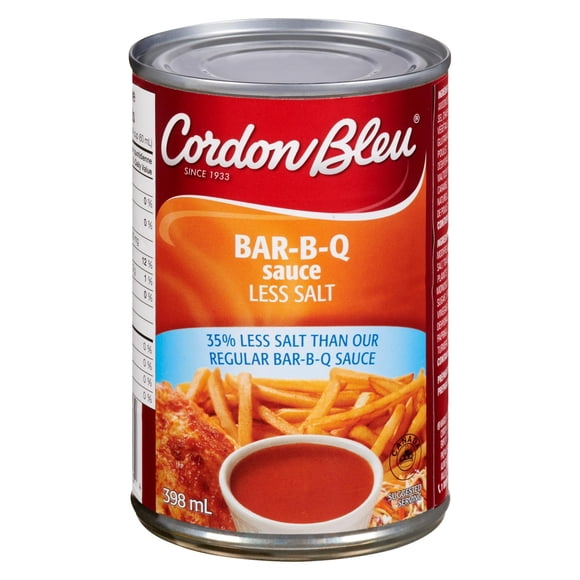 Cordon Bleu Sauce Bar-B-Q 35 % Moins de Sel