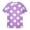 Purple, variant on REDARER Girls Short Sleeve T-Shirt Polka Dot Print Casual Breathable Summer Daily Wear Tee,13-14 Years