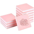 thumbnail image 1 of 10 bloques de goma rosa para tallar, bloques de linóleo, sellos de goma cuadrados, 1 of 6