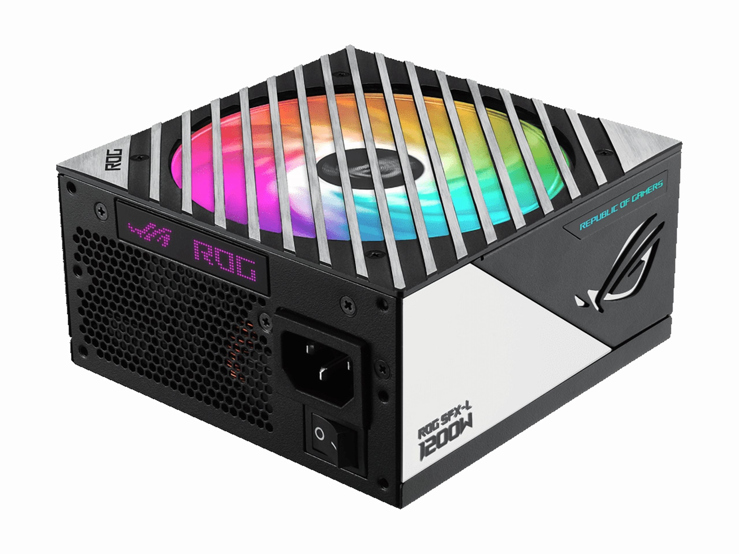 ASUS ROG Loki SFX-L 1200W Titanium PSU (Fully Modular Power Supply, 80+ Titanium, 120mm PWM ARGB Fan, Aura Sync, ATX 3.0 Compatible, PCIe 5.0 Ready)