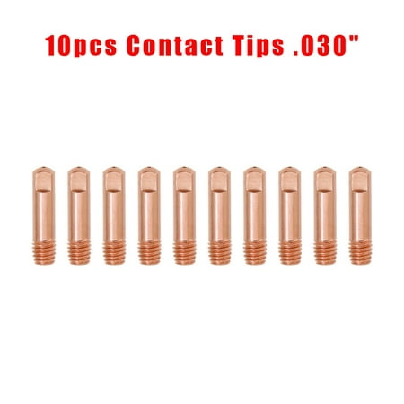 

10pcs Tips Diffuser Nozzle fit Century FC 90 Flux-Cored Wire-Feed Welder K3493-1