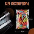 thumbnail image 2 of CCOCC 200 Cookie Bags,Self Sealing Cellophane Bags 4X6 Inches,Resealable Treat Bags for Cookies and Party Favors, 2 of 7