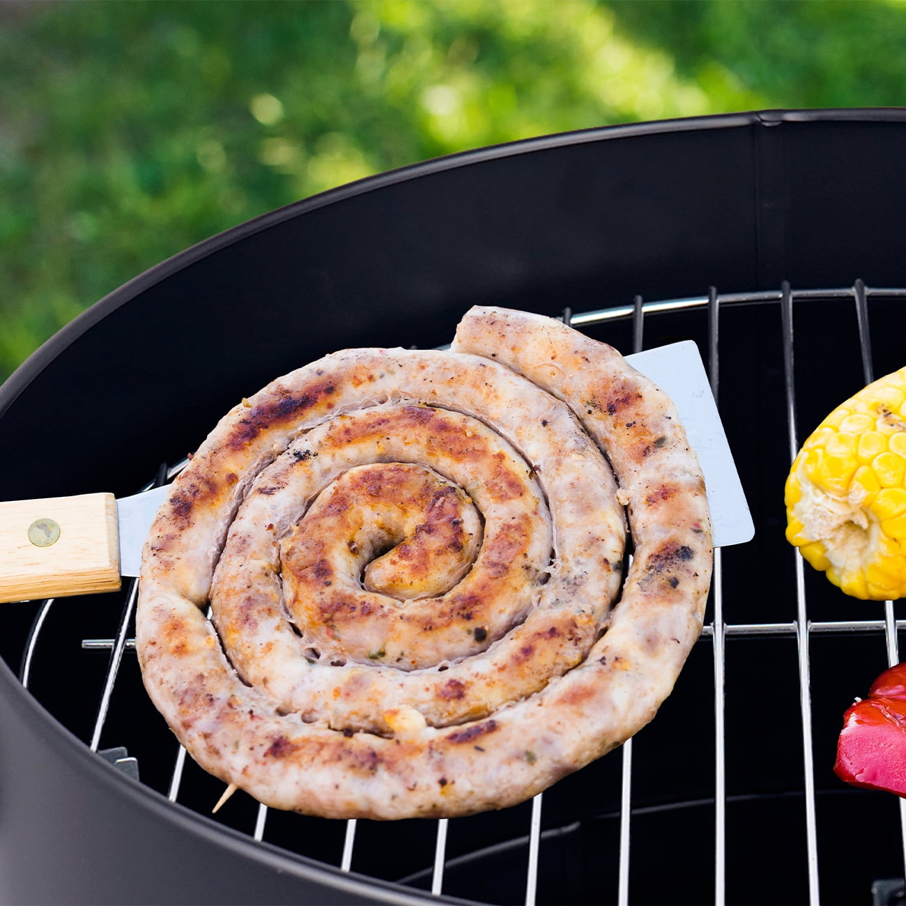 Linsen-outdoors Stainless Steel Vertical Charcoal BBQ Smoker: Versatile 3-in-1 Grill for Smoking, Roasting, and Barbecuing in Your Backyard or Outdoors