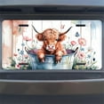 thumbnail image 7 of License Plate, Calf in a barrel Decorative Front,Personalized Stainless Steel License Plate Cover For Men Women,12.2" X 6.2", 7 of 7