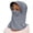 X3 Dark Gray, variant on Unisex Sun Protection Full Face Mask, UPF 50 Balaclava with Wide Cap Brim, Breathable Face Cover Hat Outdoor Activities Summer Cycling Hiking Travel,Color:Dark Gray