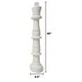 thumbnail image 5 of MegaChess Mega Chess Sets Giant Games for Families, Black & White, 49" King, 5 of 9