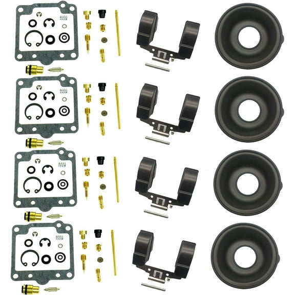 Shtlyh Carburetor Rebuild Repair Diaphragm Float Kit for Suzuki 1980-1983 GS850G GS850GL