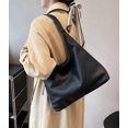 thumbnail image 3 of Kukuzhu Women's Hobo Bag PU Leather Shoulder Bag Large Handbag Totes Versatile Purse Top Handle Bag Commuting, 3 of 7