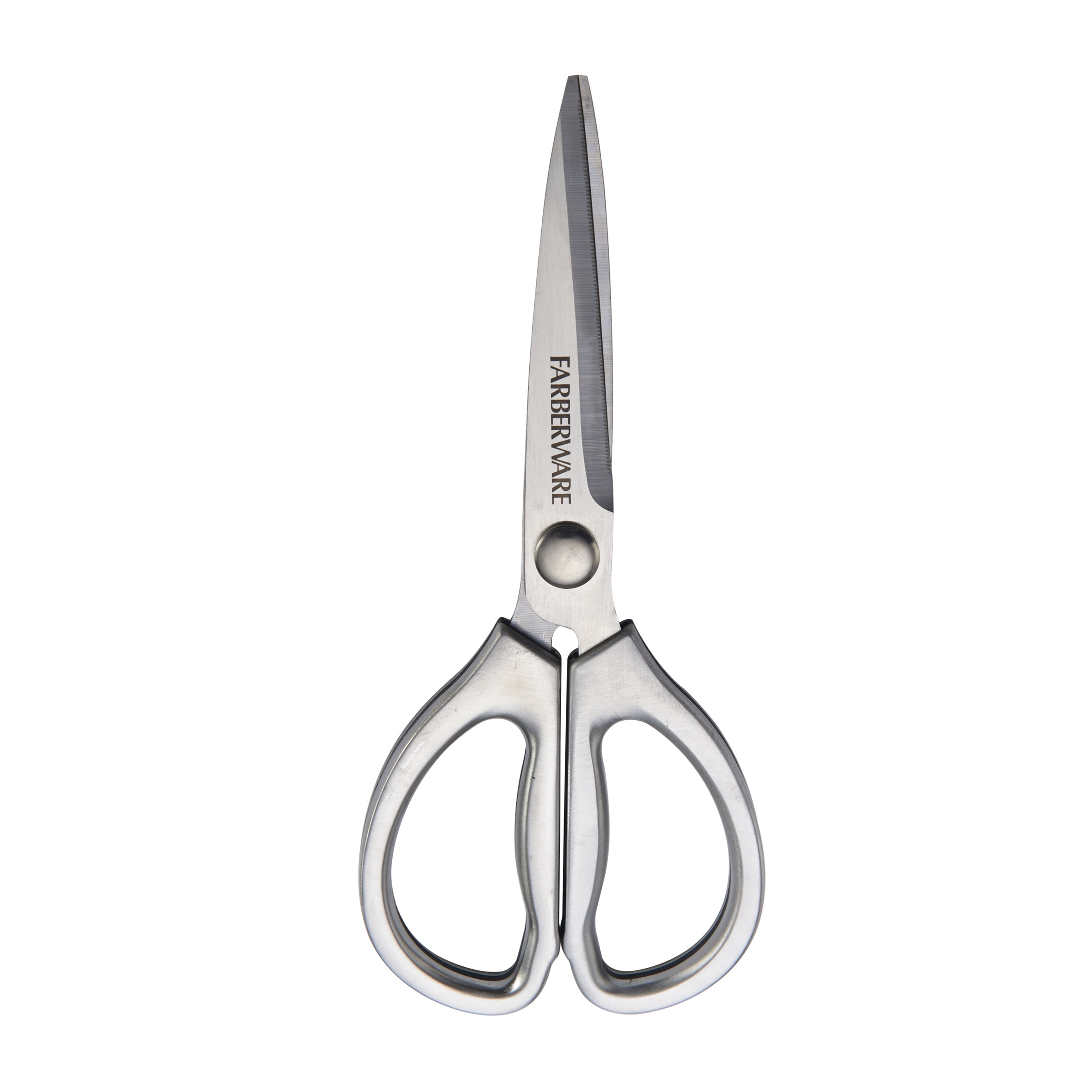 Farberware Classic 2-piece Kitchen Shear Set in Metallic Stainless Steel and Black