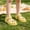 Yellow A, variant on BRGZLK Toddler Baby Girls Jelly Sandals Cute Heart Decor Closed Toe Fisherman Adjustable T-Straps Beach Sandal Kids Soft Sole Non Slip Shoes 2026 Black 7.5-8 Years