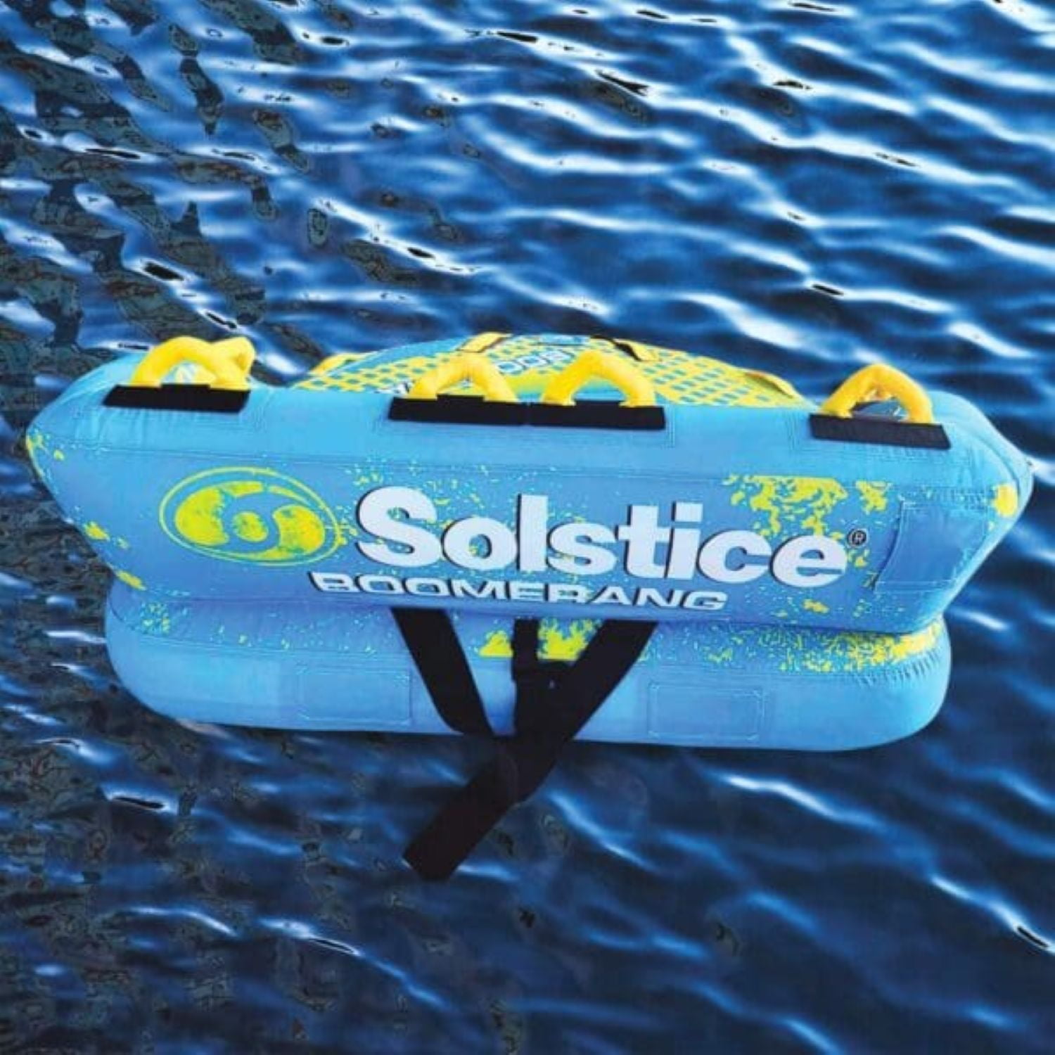 Swimline Inflatable Boomerang 2-Person Towable Water Raft - 64" - Blue